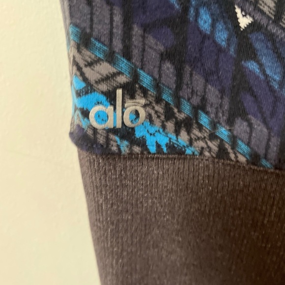 Alo Yoga Goddess Ribbed Leggings M - Picture 4 of 5